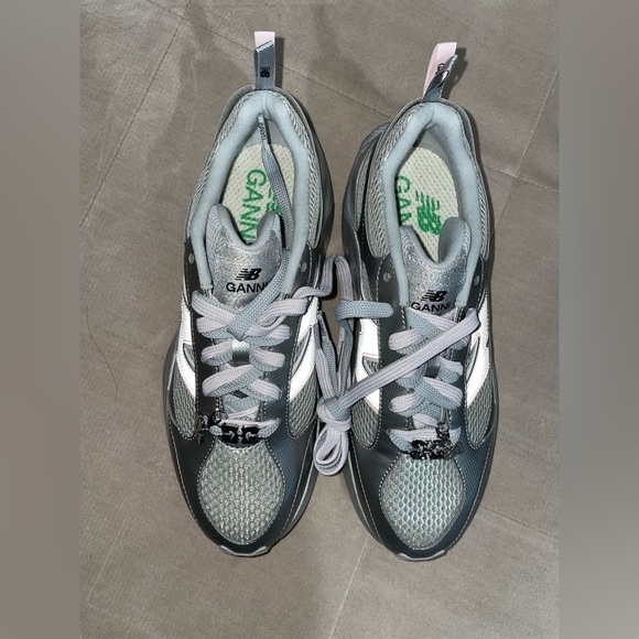 NEW GANNI x New Balance Silver and Pink WRPD Runner UNISEX main image 10